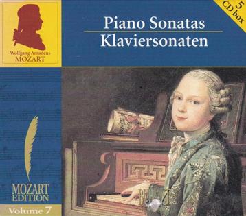 Piano Sonatas  Wolfgang Amadeus Mozart Volume 7 -  5 CD box beschikbaar voor biedingen