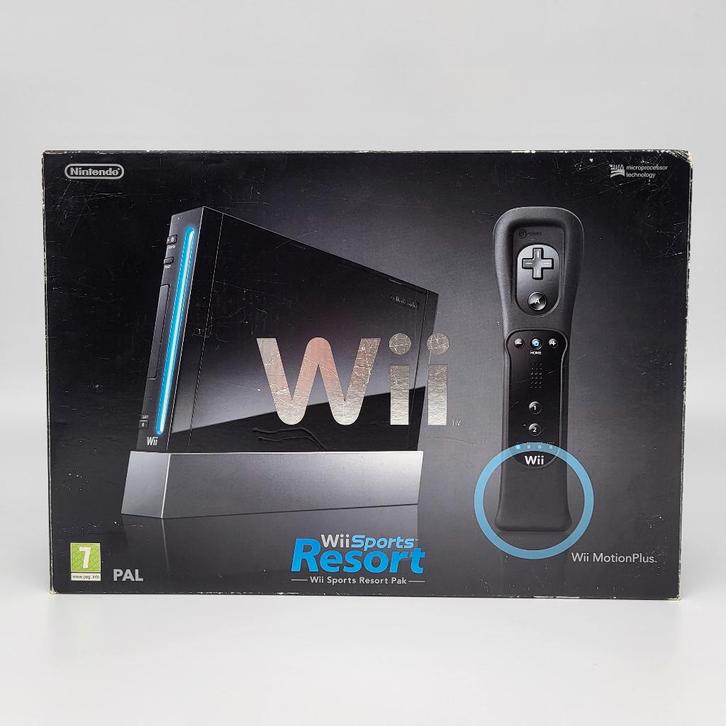 Nintendo Wii Sports Resort Pak - CIB - Wii resort sealed, Spelcomputers en Games, Spelcomputers | Nintendo Wii, Gebruikt, Met 1 controller