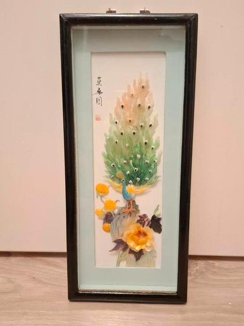 Chinese shell art schaduw box, Antiek en Kunst, Kunst | Niet-Westerse kunst, Ophalen of Verzenden
