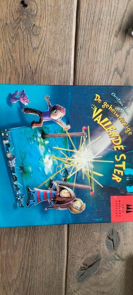 Spel Vallende Ster - Leuk familiespel!, Kinderen en Baby's, Speelgoed | Overig, Zo goed als nieuw, Jongen of Meisje, Ophalen of Verzenden