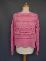 VILA maat XL, katoenen roze trui., Vila, Maat 46/48 (XL) of groter, Ophalen of Verzenden, Zo goed als nieuw