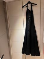 Prachtige zwarte halter gala jurk mt 34, Ophalen of Verzenden, Zo goed als nieuw, Zwart, Galajurk
