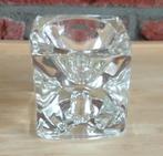 votive kubusvorm zwaar glas, volgnr 9, Overige materialen, Overige kleuren, Nieuw, Ophalen of Verzenden