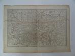 Gravure plattegrond hertogdom Wurttemberg Duitsland 1805, Antiek en Kunst, Kunst | Etsen en Gravures, Verzenden