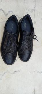 ECCO LEREN SCHOENEN MAAT 40., Ophalen of Verzenden, Zwart