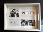 Houten Dienblad met Fotolijst, Ophalen, Gebruikt, Rechthoekig, Hout