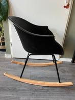Schommelstoel zwart, Huis en Inrichting, Stoelen, Ophalen, Zo goed als nieuw, Zwart, Eén
