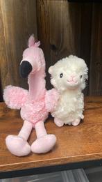 Een lama en flamingo knuffels mini, Ophalen, Zo goed als nieuw, Overige typen