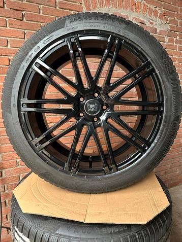 20” inch Q5 AUDI ZWART winterset 5x112 velgen banden beschikbaar voor biedingen