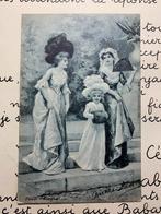 1904 Moeder, dochter, gouvernante in de tuin (KK), Ophalen of Verzenden, Voor 1920, Gelopen, Kinderen