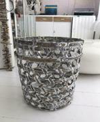 mand opbergmand rattan nieuw loods 5v grote, Ophalen of Verzenden, Nieuw, Rond, Riet