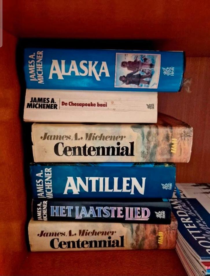 Boeken James A. Michener, Boeken, Romans, Gelezen, Amerika, Ophalen of Verzenden