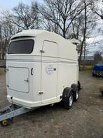 Westfalia paarden trailer 2 paards kuntstof, zadelkamer, Ophalen of Verzenden, Gebruikt, Polyester, 2-paards trailer