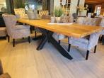 OPRUIMING Eetkamertafel Eettafel Sovana 260 €1039 NU €749 (5, Tafel Eettafel Eetkamertafel Acacia Hout Spinpoot, Vijf personen of meer