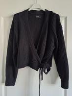 Zwart wikkelvest met strik maat L 40 Only, Maat 38/40 (M), Only, Zwart, Ophalen of Verzenden