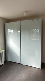 2 kledingkasten, deur glas. GRATIS, Huis en Inrichting, Ophalen, Gebruikt, 200 cm of meer, 200 cm of meer