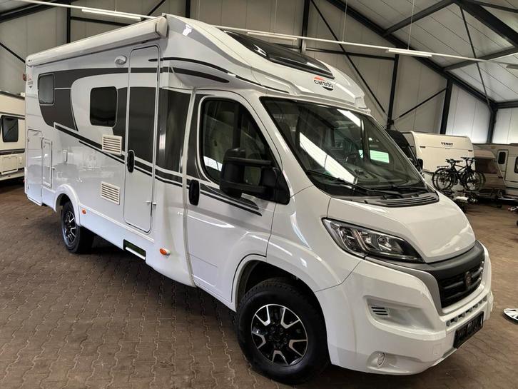 Carado T337 2023  Lengte bedden BTW camper, Caravans en Kamperen, Campers, Particulier, tot en met 2, Half-integraal, Carado, Fiat