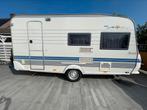 Hobby 440 de luxe izgst 1998, Caravans en Kamperen, Caravans, Vast bed, Hobby, Treinzit, Particulier