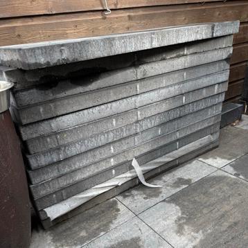 Bestrating antraciet 120x30cm beschikbaar voor biedingen