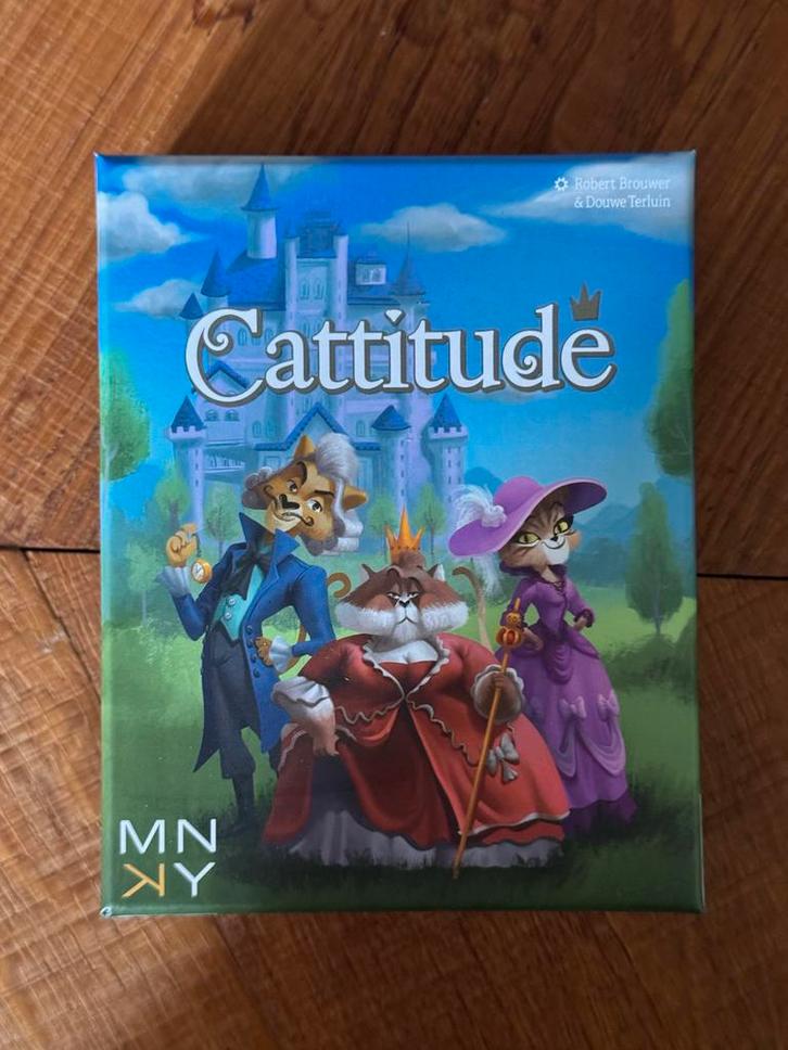 Cattitude kaartspel - Goede staat!, Hobby en Vrije tijd, Gezelschapsspellen | Bordspellen, Zo goed als nieuw, Ophalen of Verzenden