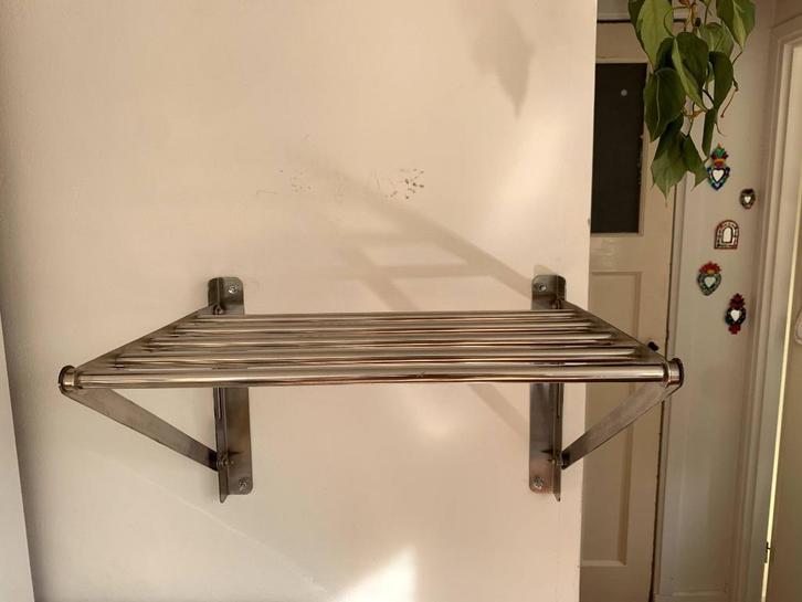 Royal Catering RVS wandplank, Huis en Inrichting, Woonaccessoires | Wandplanken en Boekenplanken, Zo goed als nieuw, Ophalen