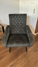 Groene fauteuil, Huis en Inrichting, Fauteuils, Ophalen, Zo goed als nieuw, 75 tot 100 cm, 50 tot 75 cm