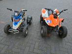 Oranje kinderquad 50cc 2 takt € 500 euro, Fietsen en Brommers, Minibikes, Midibikes en Pitbikes, Ophalen, Gebruikt, Overige typen