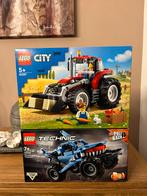 Lego city 60287 tractor  en Lego technic 42134 monstertruck, Kinderen en Baby's, Speelgoed | Duplo en Lego, Nieuw, Ophalen of Verzenden