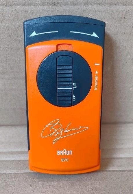 Scheerapparaat Braun 370 limited edition Dennis Bergkamp, Verzamelen, Sportartikelen en Voetbal, Gebruikt, Overige typen, Overige binnenlandse clubs