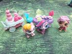 Littlest Pet Shop theeparty set +3 zeldzame figuurtjes (LPS), Ophalen of Verzenden, Gebruikt