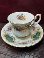 Theepaar. ROYAL ALBERT Bone China ENGLAND BERKELEY, Ophalen of Verzenden, Zo goed als nieuw