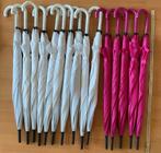 Nog 5 roze paraplu parasol voor een bruiloft of feest, Ophalen, Zo goed als nieuw, Wit