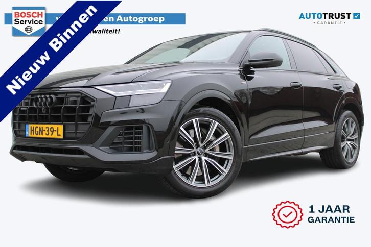 Audi Q8 55 TFSI e quattro Pro Line S | Incl. 12 maanden gara, Auto's, Audi, Bedrijf, Te koop, Q8, 360° camera, 4x4, ABS, Achteruitrijcamera