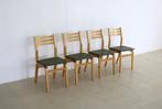 vintage eetkamerstoelen | stoelen | jaren 60 | Zweeds, Huis en Inrichting, Stoelen, Gebruikt, Bruin, ., Hout