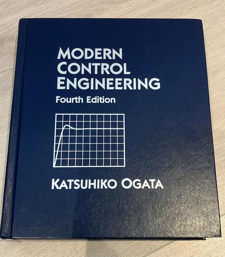 Studieboek modern control engineering Katsuhiku Ogata, Boeken, Studieboeken en Cursussen, Zo goed als nieuw, Ophalen of Verzenden