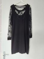 Claudia Sträter maat 40 zwarte jurk kant lange mouwen, Maat 38/40 (M), Zwart, Ophalen of Verzenden, Zo goed als nieuw
