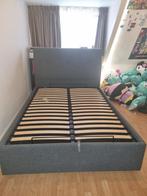 Ikea Idanäs bed 140x200 met opbergruimte, Huis en Inrichting, Slaapkamer | Bedden, Ophalen, Tweepersoons, 140 cm, Zo goed als nieuw