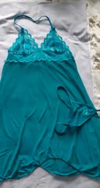 Groen setje open rug., Kleding | Dames, Ondergoed en Lingerie, Ophalen of Verzenden, Groen