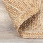 Vloerkleed van jute, Ophalen, 200 cm of meer, Zo goed als nieuw, Crème