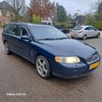 Volvo V70 2.4 140PK Bi-fuel 2004 Blauw nieuw apk lpg, Auto's, Volvo, Voorwielaandrijving, 1518 kg, Blauw, Stationwagon