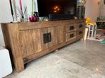 Tv meubel hout | Industrieel dressoir | Houten tv kast 220cm, Ophalen, Industrieel, vintage, stoer, landelijk, 200 cm of meer