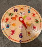 Houten puzzel dieren klok, Ophalen of Verzenden, Nieuw