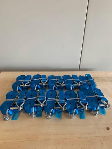 Spanbanden 10x 2ton 6 meter sjorbanden beschikbaar voor biedingen