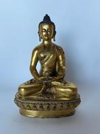 Amitabha Boeddha verguld brons Tibet, China, Ophalen of Verzenden