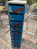 Kast, metaal, postvakjes, opbergkastjes, Ophalen of Verzenden, Gebruikt