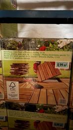 Nieuwe Vlondertegels - 7 dozen (77 stuks), Ophalen, Nieuw, Hout