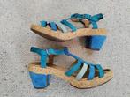 Gabor sandalen (blauw, maat 42 - 8), Blauw, Gabor, Zo goed als nieuw, Sandalen of Muiltjes