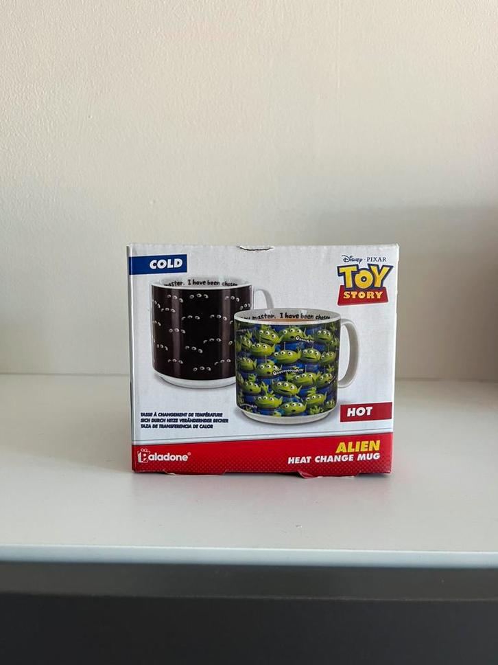 New in box Toy Story Aliens Heat Chaning Disney Pixar cup, Verzamelen, Disney, Nieuw, Servies, Overige figuren, Ophalen of Verzenden