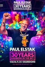 30 jaar DJ PAUL ELSTAK GELREDONE + parkeerticket, Tickets en Kaartjes, Twee personen, November