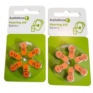 Hoorapparaat batterijen AudioNova type 13 - NIEUW! beschikbaar voor biedingen